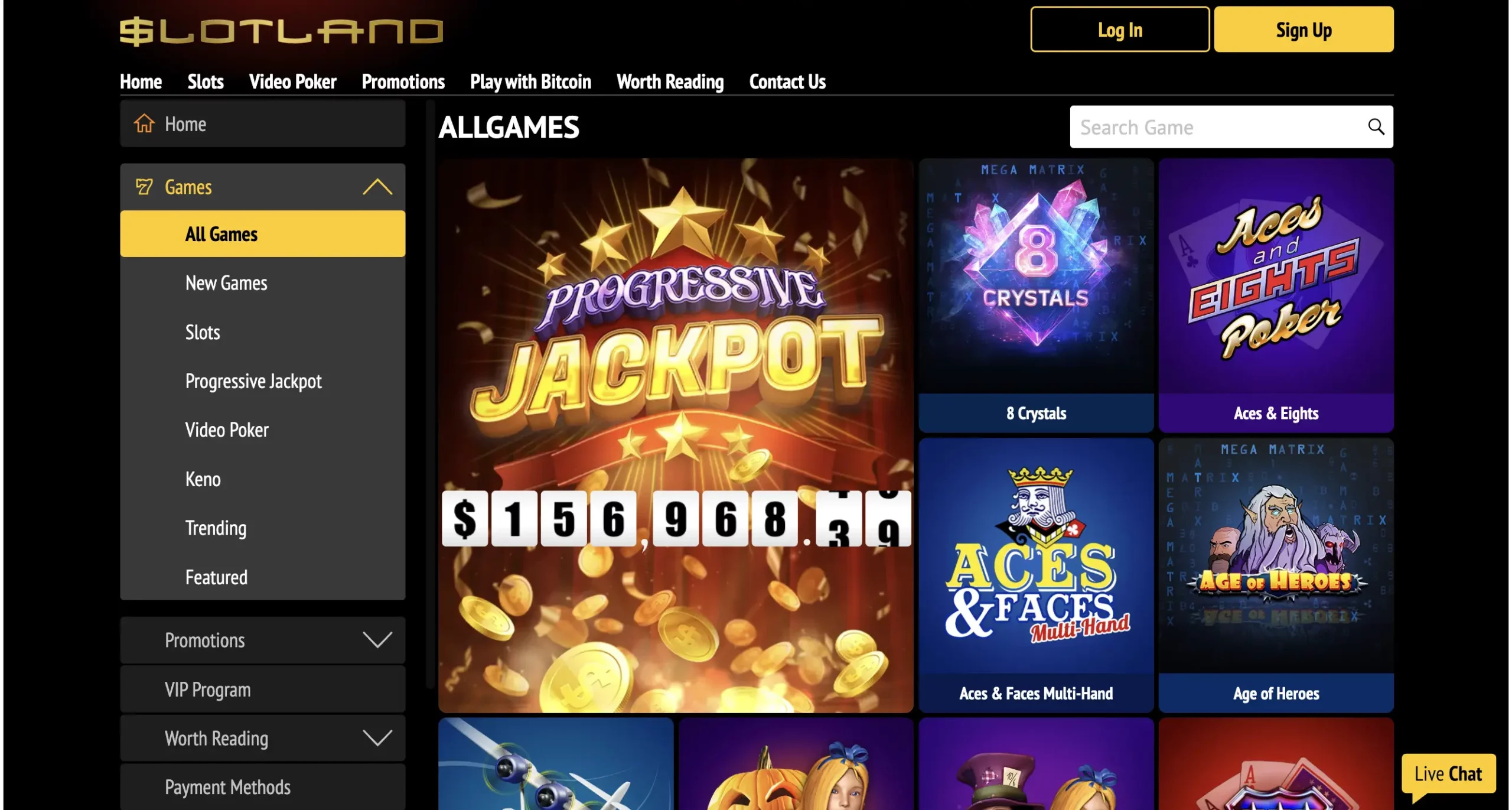Slotland casino review jan 2026 - desktop view
