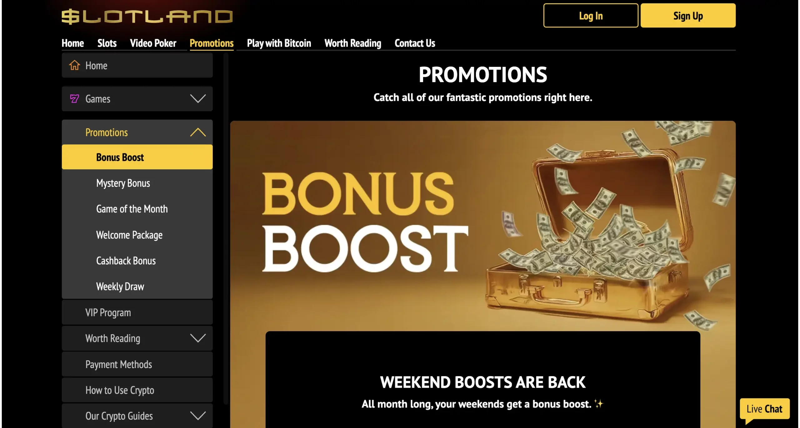 Slotland casino review - jan 2026 - promotions