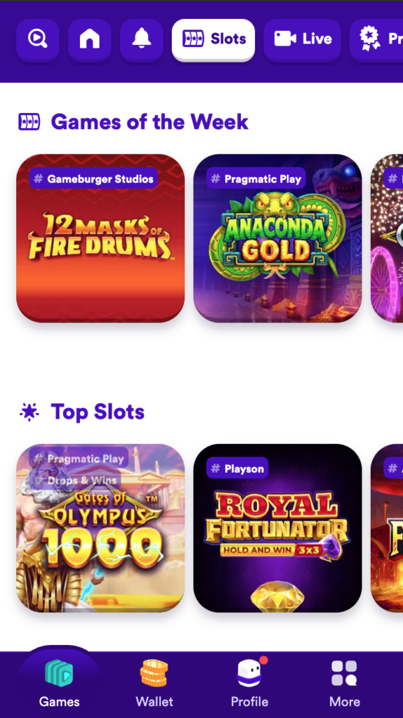 Casumo casino review - 2026 - game selection mobile