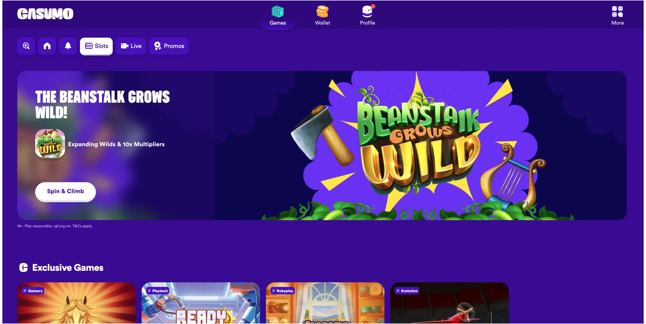 Casumo casino review feb 2026 - game selection