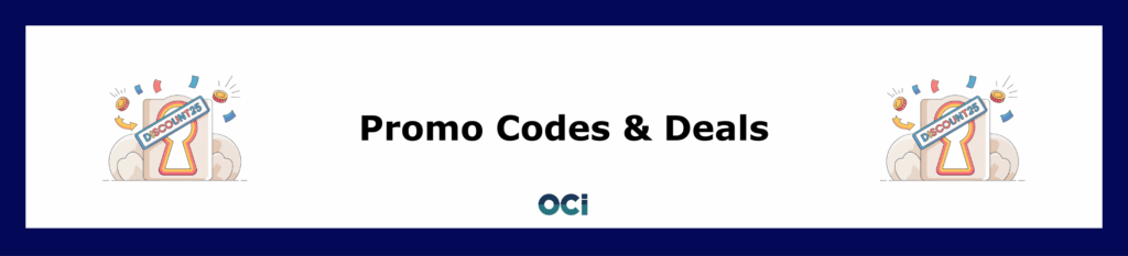 promo codes and deals